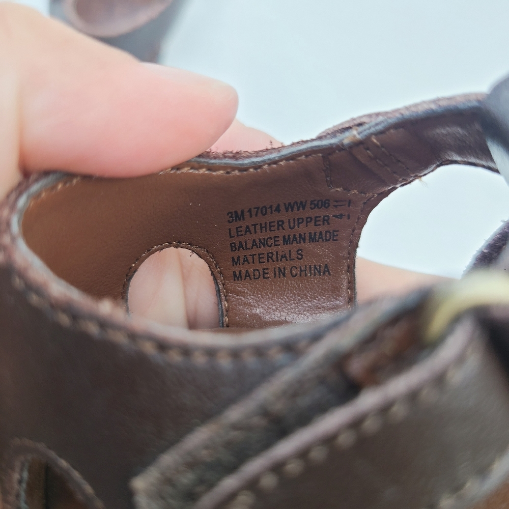 T.K.S. baby boy brown leather fisherman sandals - Picture 7 of 7